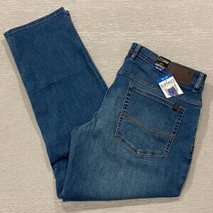 Buffalo David Bitton Jack Jeans Mens 36 x 30 Slim Fit Straight Medium Wash Denim
